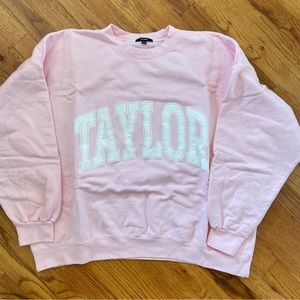 The Bar Taylor Varsity Sweatshirt NWT
